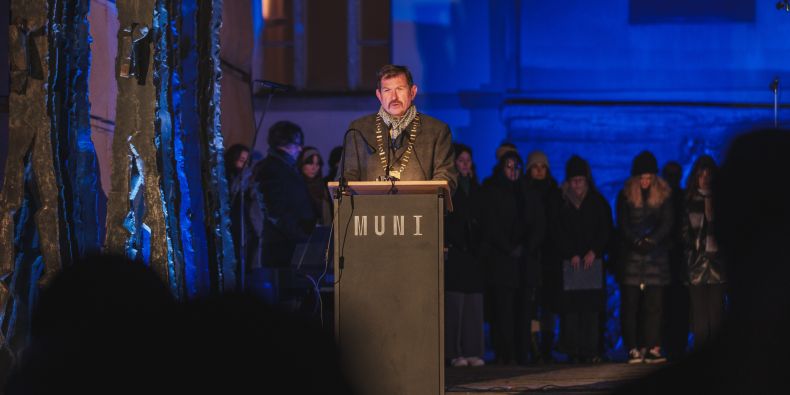 Rektor Masarykovy univerzity Martin Bareš