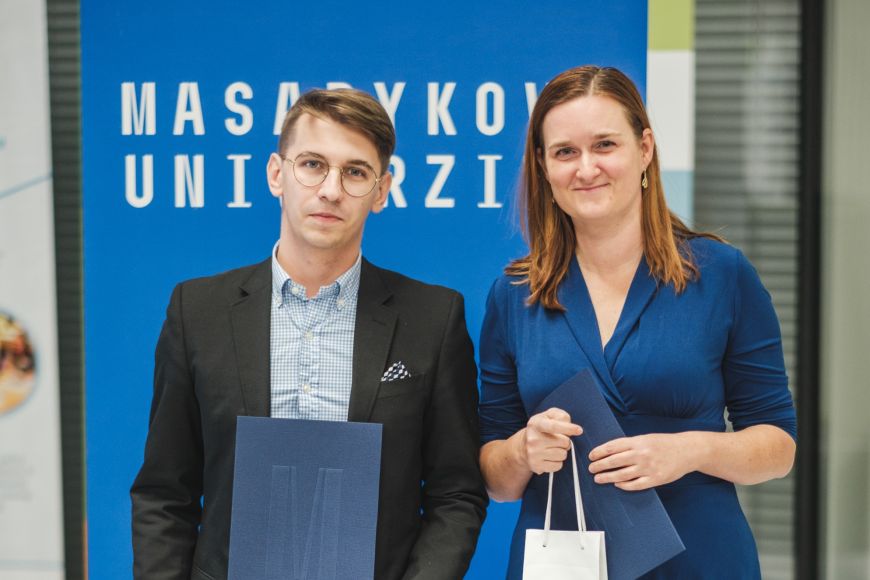 Volodymyr Porokh a Zuzana Holubcová.