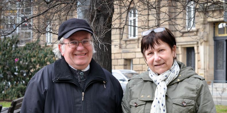 Bohuslav Rittich a Alena Španová.