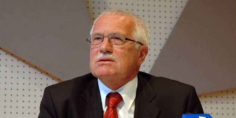 Václav Klaus byl prezidentem České republiky dvě funkční období, od roku 2003 do roku 2013.