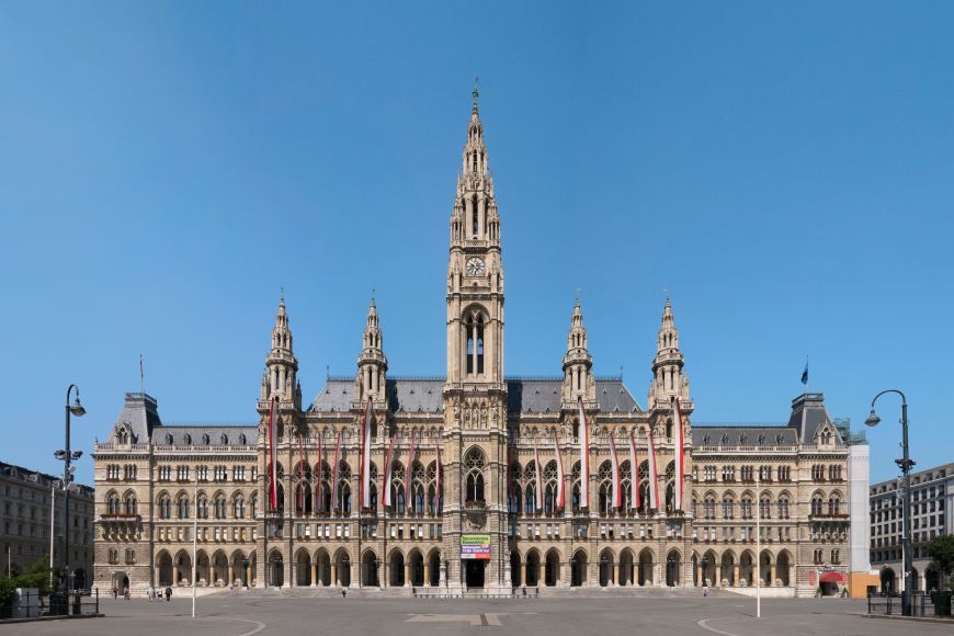 Famous Vienna City Hall.