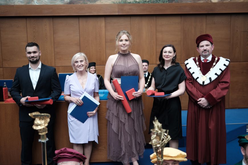 Lucie Škarková, Jana Kratochvílová, Martin Fico, Michaela Pulkrábová.