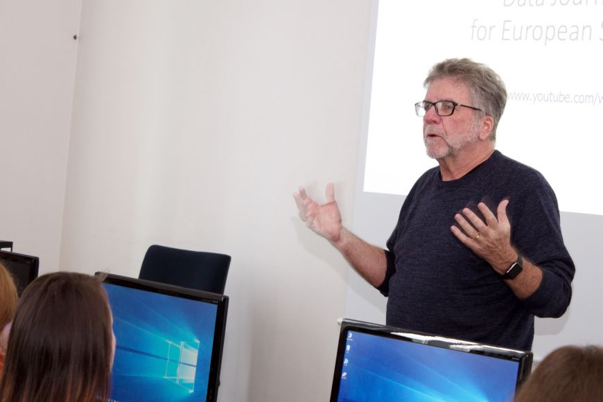 Stephen Doig is teaching Data Journalism and Reporting Public Affairs at the Faculty of Social Studies.