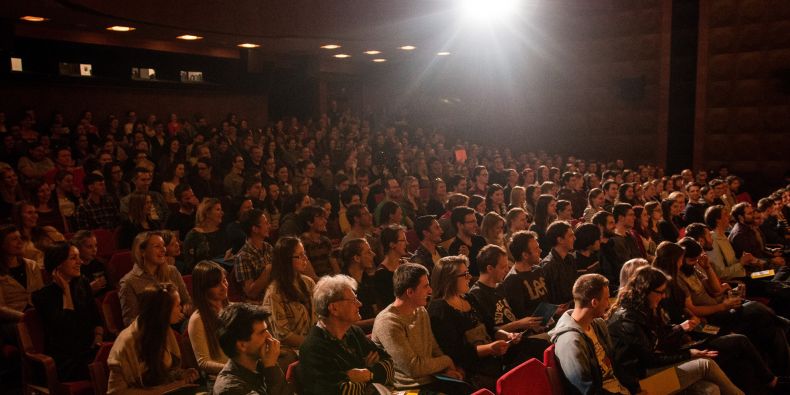 Univerzitní kino Scala hostí předávání cen už podruhé. Po něm následuje filmová projekce.