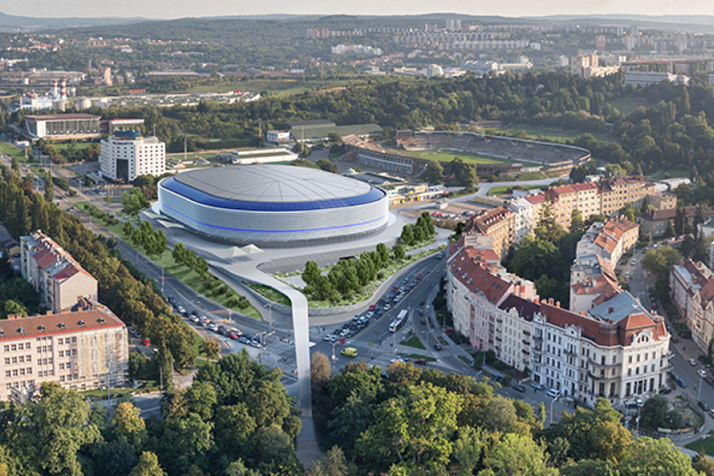 Zástupci města už schválili směnu pozemků pro nový zimní stadion, ke startu stavby ale nejspíš ještě povede dlouhá cesta.